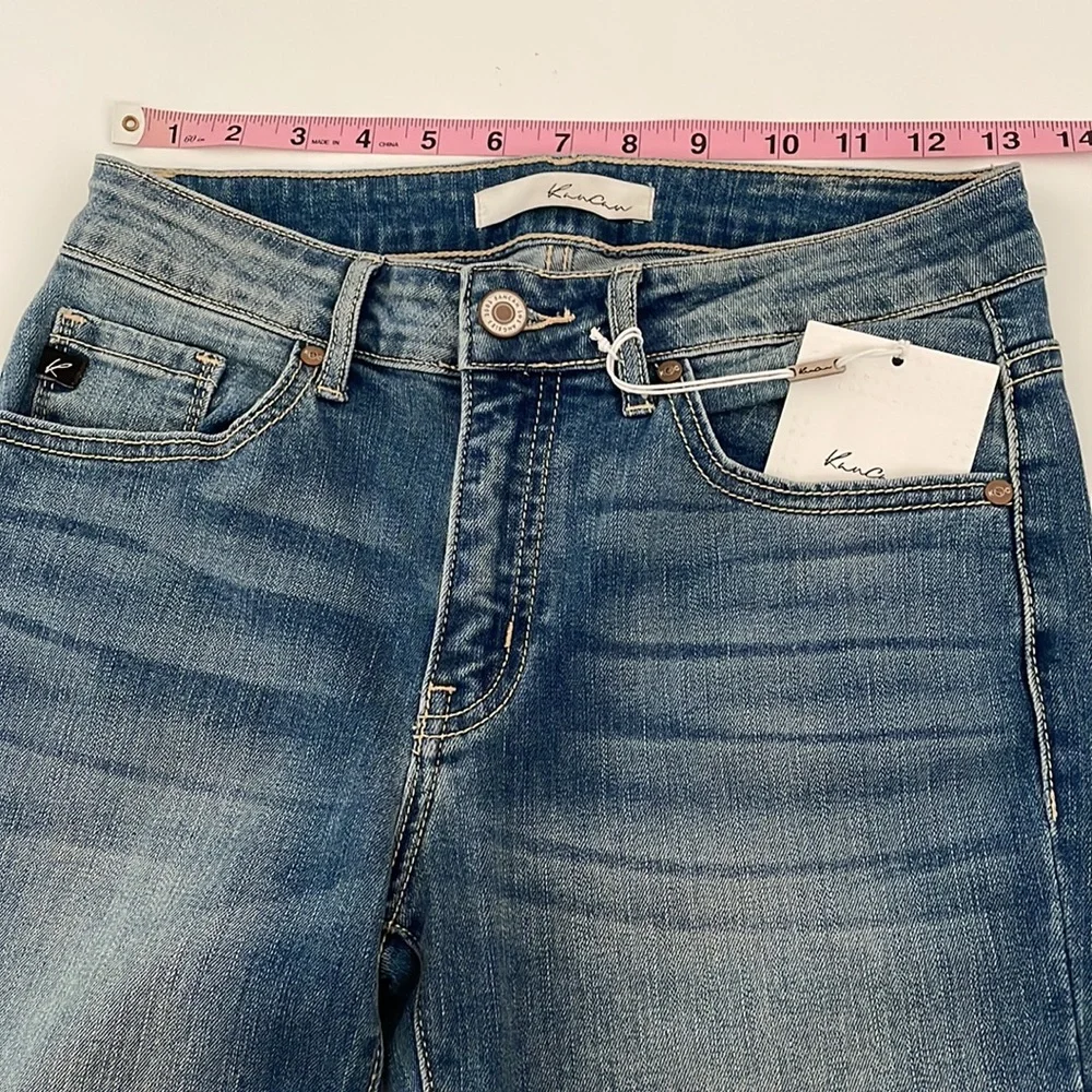 VICI KanCan distressed knee skinnies